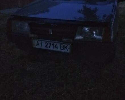 Зеленый ВАЗ 21099, объемом двигателя 1.6 л и пробегом 103 тыс. км за 2050 $, фото 1 на Automoto.ua