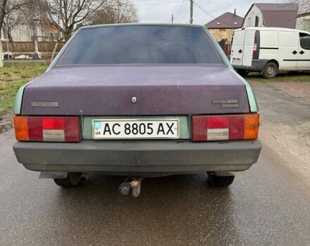 Зеленый ВАЗ 21099, объемом двигателя 1.6 л и пробегом 185 тыс. км за 1500 $, фото 9 на Automoto.ua