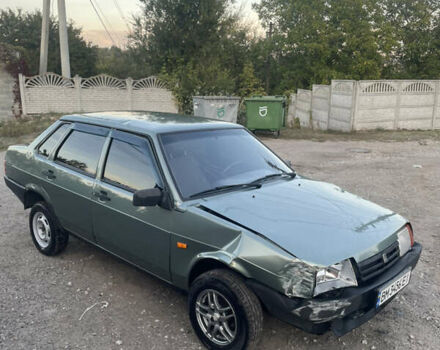 Зеленый ВАЗ 21099, объемом двигателя 1.6 л и пробегом 99 тыс. км за 1350 $, фото 5 на Automoto.ua