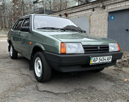 Зелений ВАЗ 21099, об'ємом двигуна 1.6 л та пробігом 96 тис. км за 3700 $, фото 2 на Automoto.ua