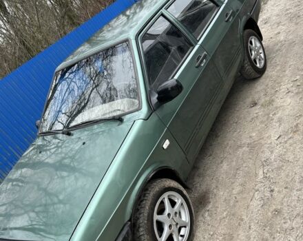 Зеленый ВАЗ 21099, объемом двигателя 1.6 л и пробегом 175 тыс. км за 1700 $, фото 2 на Automoto.ua