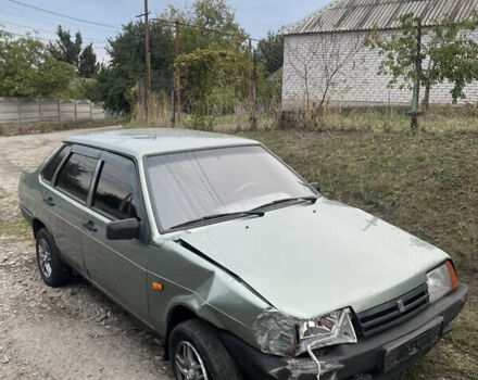 Зеленый ВАЗ 21099, объемом двигателя 1.6 л и пробегом 99 тыс. км за 1350 $, фото 4 на Automoto.ua