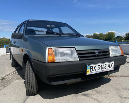 Зелений ВАЗ 21099, об'ємом двигуна 1.6 л та пробігом 157 тис. км за 2000 $, фото 2 на Automoto.ua