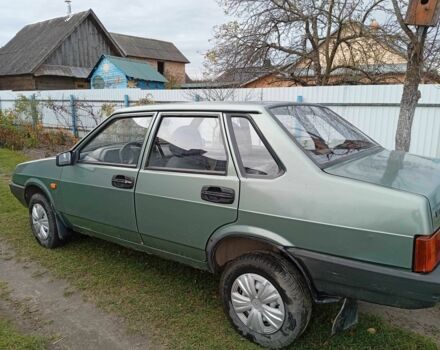 Зелений ВАЗ 21099, об'ємом двигуна 1.6 л та пробігом 139 тис. км за 1909 $, фото 1 на Automoto.ua
