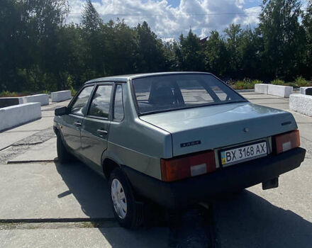 Зелений ВАЗ 21099, об'ємом двигуна 1.6 л та пробігом 157 тис. км за 2000 $, фото 12 на Automoto.ua