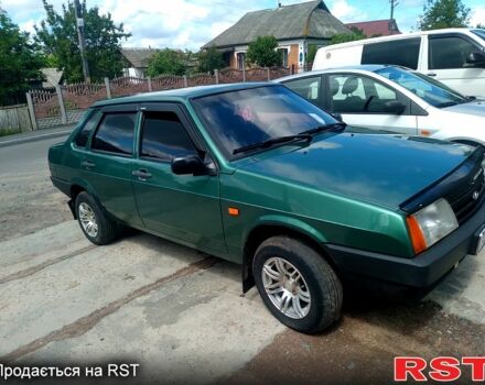 Зеленый ВАЗ 21099, объемом двигателя 1.6 л и пробегом 160 тыс. км за 2550 $, фото 3 на Automoto.ua