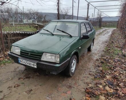 Зелений ВАЗ 21099, об'ємом двигуна 1.6 л та пробігом 450 тис. км за 1000 $, фото 1 на Automoto.ua