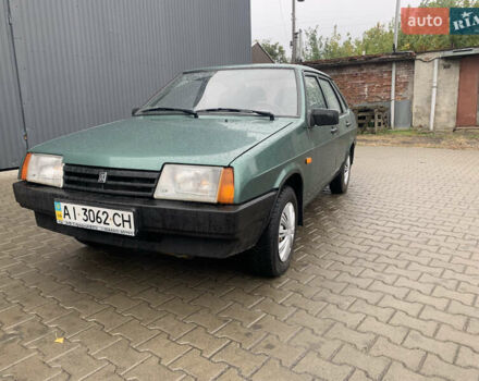 Зеленый ВАЗ 21099, объемом двигателя 1.6 л и пробегом 120 тыс. км за 2600 $, фото 3 на Automoto.ua