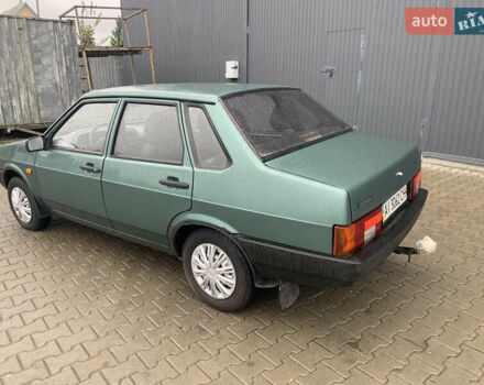 Зеленый ВАЗ 21099, объемом двигателя 1.6 л и пробегом 120 тыс. км за 2600 $, фото 11 на Automoto.ua