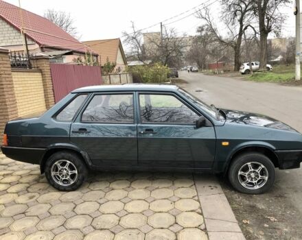 Зеленый ВАЗ 21099, объемом двигателя 1.6 л и пробегом 56 тыс. км за 2150 $, фото 8 на Automoto.ua