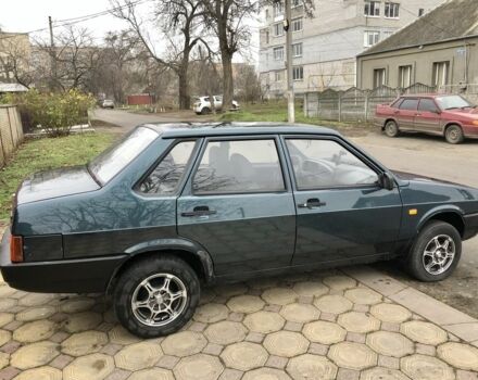 Зеленый ВАЗ 21099, объемом двигателя 1.6 л и пробегом 56 тыс. км за 2150 $, фото 7 на Automoto.ua