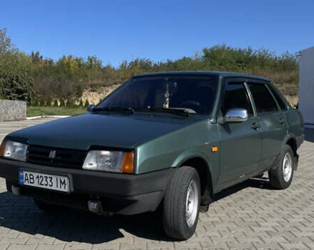 Зеленый ВАЗ 21099, объемом двигателя 1.6 л и пробегом 193 тыс. км за 2000 $, фото 6 на Automoto.ua
