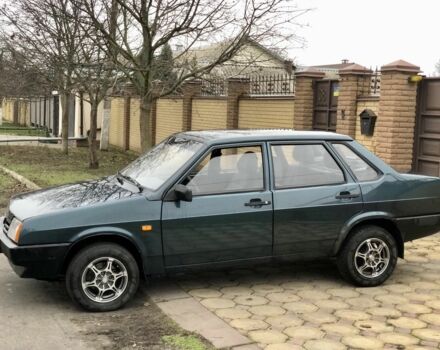 Зеленый ВАЗ 21099, объемом двигателя 1.6 л и пробегом 56 тыс. км за 2150 $, фото 2 на Automoto.ua