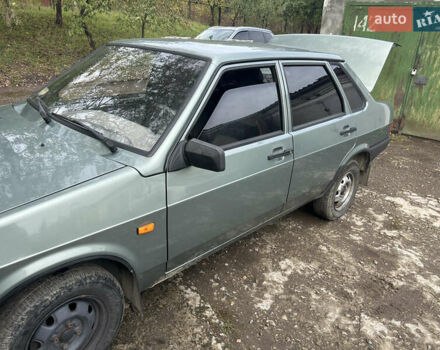 Зеленый ВАЗ 21099, объемом двигателя 1.6 л и пробегом 85 тыс. км за 1800 $, фото 3 на Automoto.ua