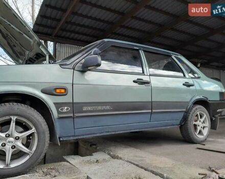 Зеленый ВАЗ 21099, объемом двигателя 1.6 л и пробегом 240 тыс. км за 2200 $, фото 6 на Automoto.ua