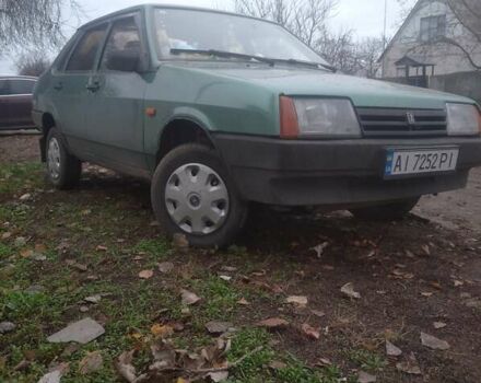 Зеленый ВАЗ 21099, объемом двигателя 1.6 л и пробегом 150 тыс. км за 2200 $, фото 7 на Automoto.ua