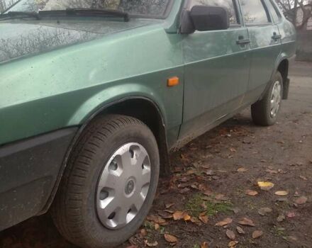 Зеленый ВАЗ 21099, объемом двигателя 1.6 л и пробегом 150 тыс. км за 2200 $, фото 17 на Automoto.ua