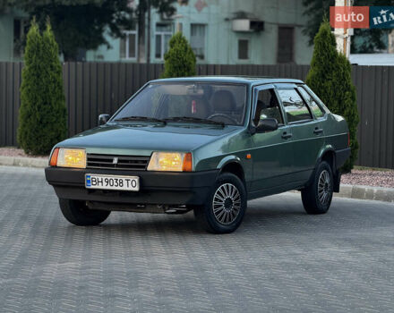 Зеленый ВАЗ 21099, объемом двигателя 1.6 л и пробегом 134 тыс. км за 2800 $, фото 4 на Automoto.ua