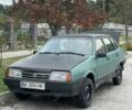 Зеленый ВАЗ 21099, объемом двигателя 1.5 л и пробегом 100 тыс. км за 600 $, фото 1 на Automoto.ua