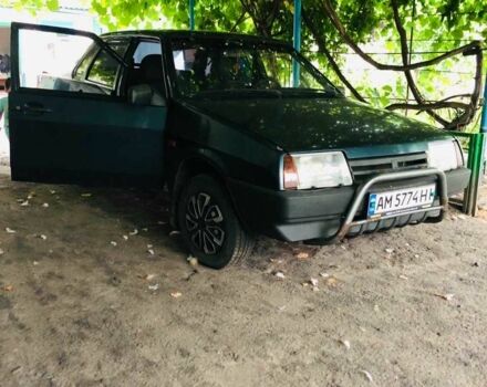 Зеленый ВАЗ 21099, объемом двигателя 0 л и пробегом 2 тыс. км за 1200 $, фото 4 на Automoto.ua