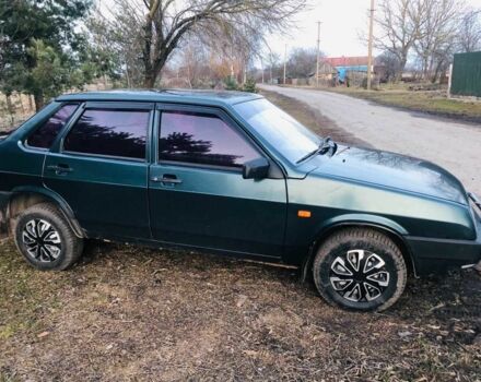 Зеленый ВАЗ 21099, объемом двигателя 0 л и пробегом 2 тыс. км за 1200 $, фото 2 на Automoto.ua