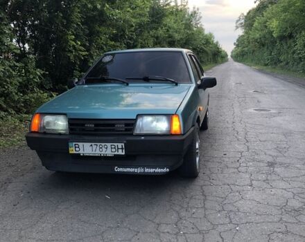 Зеленый ВАЗ 21099, объемом двигателя 1.5 л и пробегом 1000 тыс. км за 1650 $, фото 5 на Automoto.ua