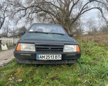 Зеленый ВАЗ 21099, объемом двигателя 1.6 л и пробегом 150 тыс. км за 428 $, фото 1 на Automoto.ua