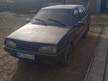 ВАЗ 21099 1992 в Черкассах на Automoto.ua Зеленый ВАЗ 21099, объемом двигателя 1.3 л и пробегом 1 тыс. км за 1100 $, фото 1 на Automoto.ua