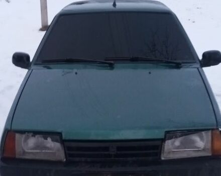 Зелений ВАЗ 21099, об'ємом двигуна 1 л та пробігом 200 тис. км за 500 $, фото 1 на Automoto.ua