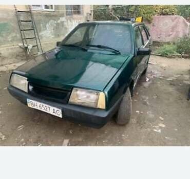 Зеленый ВАЗ 21099, объемом двигателя 1.5 л и пробегом 99 тыс. км за 900 $, фото 1 на Automoto.ua