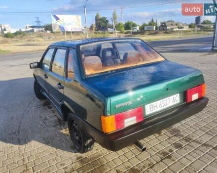 Зеленый ВАЗ 21099, объемом двигателя 1.5 л и пробегом 150 тыс. км за 1050 $, фото 1 на Automoto.ua
