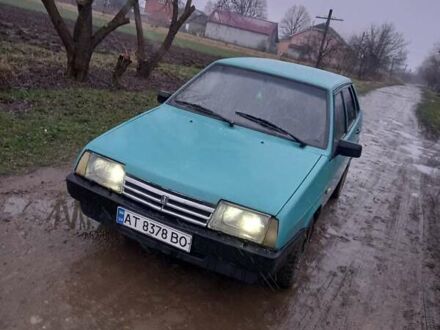 Зелений ВАЗ 21099, об'ємом двигуна 1.5 л та пробігом 100 тис. км за 650 $, фото 1 на Automoto.ua