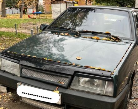 Зеленый ВАЗ 21099, объемом двигателя 0 л и пробегом 100 тыс. км за 800 $, фото 1 на Automoto.ua