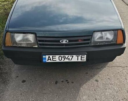 Зеленый ВАЗ 21099, объемом двигателя 1.5 л и пробегом 170 тыс. км за 1350 $, фото 1 на Automoto.ua