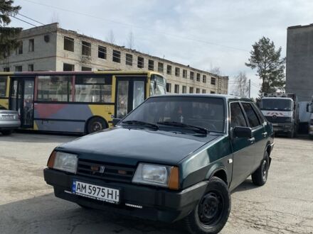 ВАЗ 21099 1996 в Житомире на Automoto.ua Зеленый ВАЗ 21099, объемом двигателя 1.5 л и пробегом 10 тыс. км за 1650 $, фото 1 на Automoto.ua
