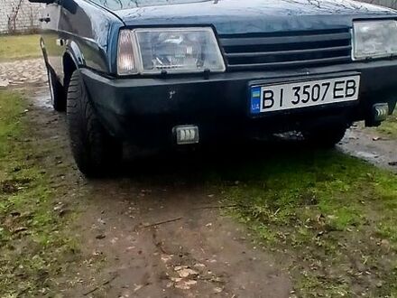 Зелений ВАЗ 21099, об'ємом двигуна 1.5 л та пробігом 0 тис. км за 1250 $, фото 1 на Automoto.ua