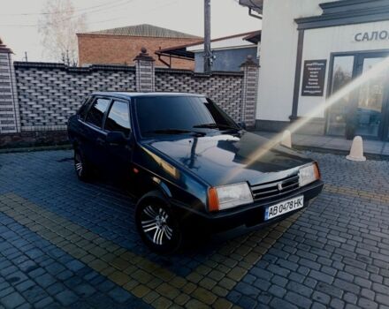 Зеленый ВАЗ 21099, объемом двигателя 1.5 л и пробегом 98 тыс. км за 950 $, фото 1 на Automoto.ua
