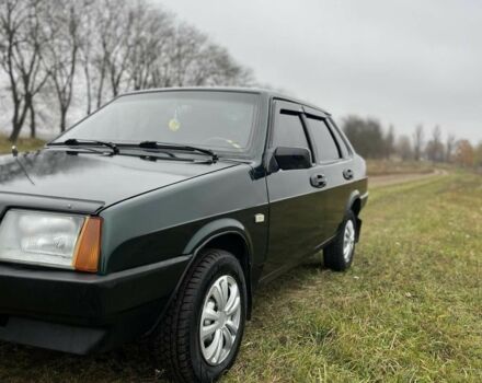 Зеленый ВАЗ 21099, объемом двигателя 1.5 л и пробегом 298 тыс. км за 1550 $, фото 1 на Automoto.ua