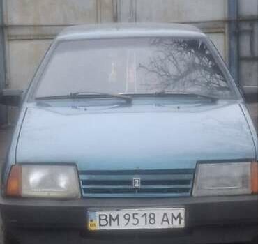 Зеленый ВАЗ 21099, объемом двигателя 1.5 л и пробегом 325 тыс. км за 1000 $, фото 1 на Automoto.ua