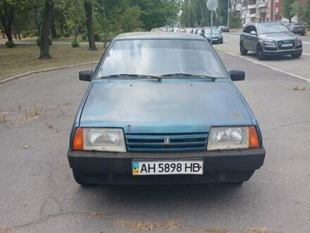 Зелений ВАЗ 21099, об'ємом двигуна 1.5 л та пробігом 400 тис. км за 600 $, фото 1 на Automoto.ua