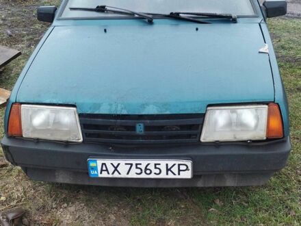 Зеленый ВАЗ 21099, объемом двигателя 1.5 л и пробегом 1000 тыс. км за 500 $, фото 1 на Automoto.ua