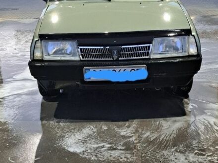 Зеленый ВАЗ 21099, объемом двигателя 1.3 л и пробегом 70 тыс. км за 1800 $, фото 1 на Automoto.ua
