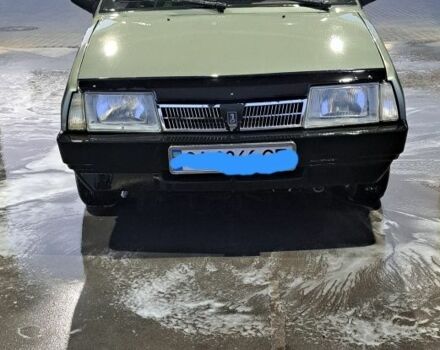 Зеленый ВАЗ 21099, объемом двигателя 1.3 л и пробегом 70 тыс. км за 1650 $, фото 1 на Automoto.ua