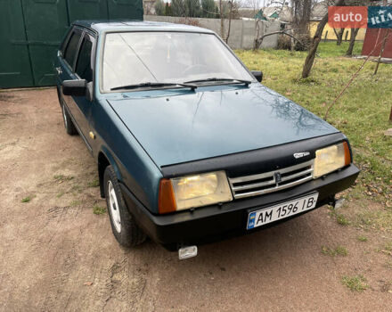 Зелений ВАЗ 21099, об'ємом двигуна 1.5 л та пробігом 213 тис. км за 1300 $, фото 1 на Automoto.ua