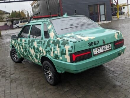 Зеленый ВАЗ 21099, объемом двигателя 1.5 л и пробегом 300 тыс. км за 850 $, фото 1 на Automoto.ua