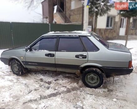 Зелений ВАЗ 21099, об'ємом двигуна 1.5 л та пробігом 75 тис. км за 1400 $, фото 1 на Automoto.ua