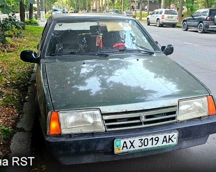 Зеленый ВАЗ 21099, объемом двигателя 1.5 л и пробегом 200 тыс. км за 999 $, фото 1 на Automoto.ua