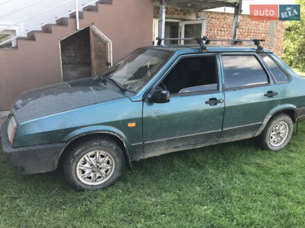 ВАЗ 21099 1999 у Дрогобичі на Automoto.ua Зелений ВАЗ 21099, об'ємом двигуна 1.5 л та пробігом 300 тис. км за 1350 $, фото 1 на Automoto.ua