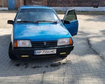 Зеленый ВАЗ 21099, объемом двигателя 1.5 л и пробегом 100 тыс. км за 1200 $, фото 1 на Automoto.ua