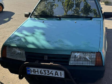 Зеленый ВАЗ 21099, объемом двигателя 1.5 л и пробегом 47 тыс. км за 2200 $, фото 1 на Automoto.ua